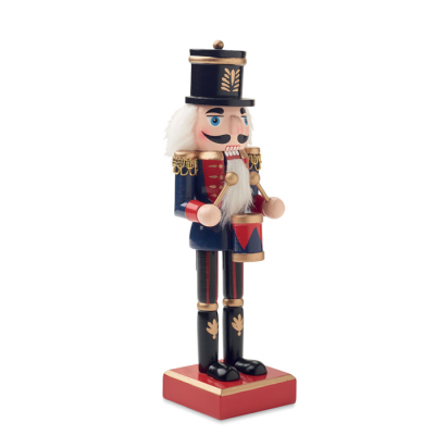 Picture of NUT CRACKERS CHARACTER in Wood in Blue