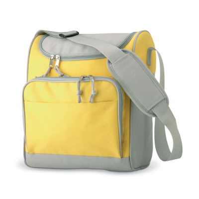 Picture of COOL BAG with Front Pocket in Yellow.