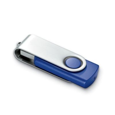 Picture of TECHMATE 16GB USB FLASH DRIVE in Royal Blue