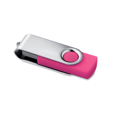 Picture of TECHMATE, USB FLASH 4GB in Pink.