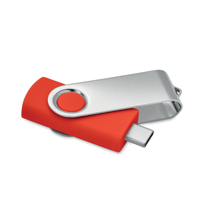 Picture of 16GB USB FLASH 3,0 TYPE-C MO1401 in Red