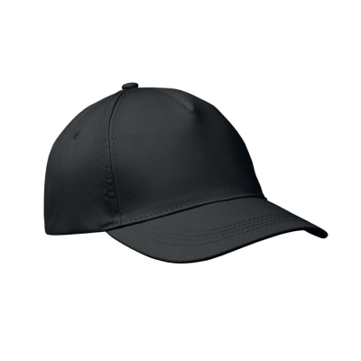 Picture of 5 PANEL BASEBALL CAP in Black