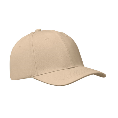 Picture of 6 PANEL BASEBALL CAP in Brown.