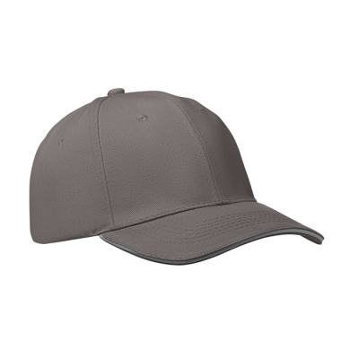 Picture of 6 PANEL BASEBALL CAP in Grey