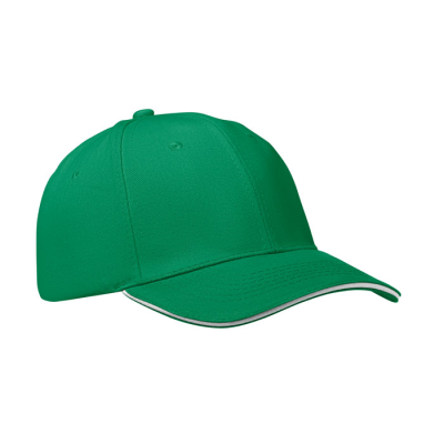 Picture of 6 PANEL BASEBALL CAP in Green