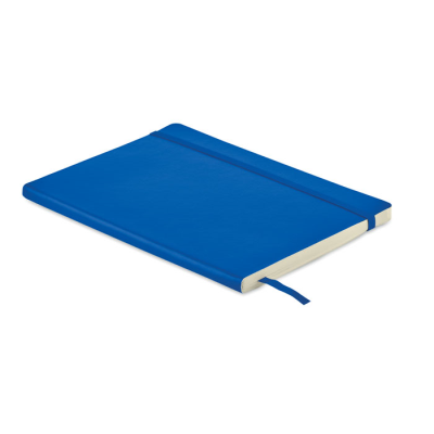 Picture of A5 RECYCLED NOTE BOOK in Blue.