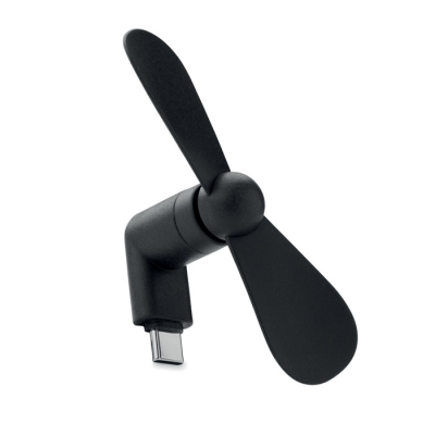 Picture of PORTABLE USB-C FAN in Black.