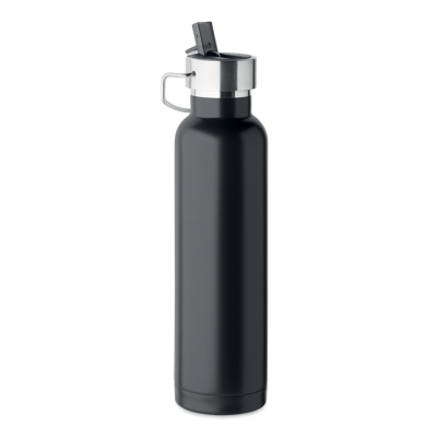 Picture of DOUBLE WALL BOTTLE 660 ML in Black.