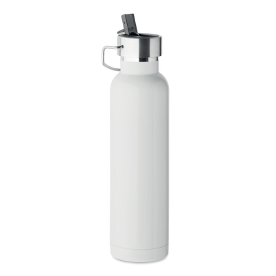 Picture of DOUBLE WALL BOTTLE 660 ML in White.