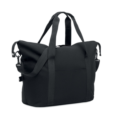 Picture of WEEKEND BAG RECYCLED MATERIAL in Black