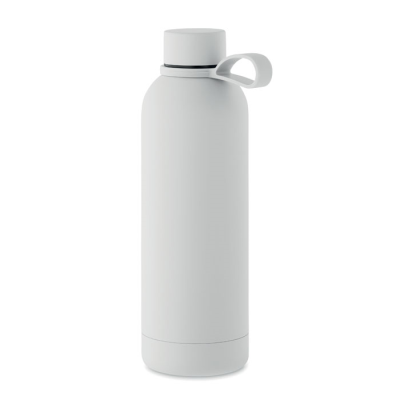 Picture of DOUBLE WALL BOTTLE 500 ML in White.