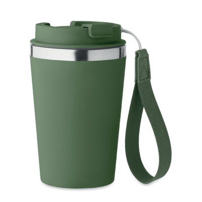 Picture of DOUBLE WALL TUMBLER 350 ML in Green.