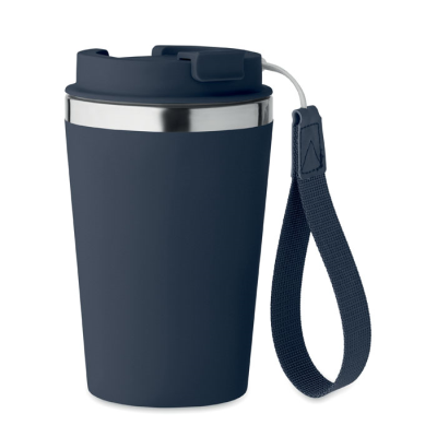 Picture of DOUBLE WALL TUMBLER 350 ML in Blue