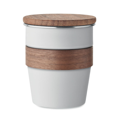 Picture of SINGLE WALL TUMBLER 350 ML in White.