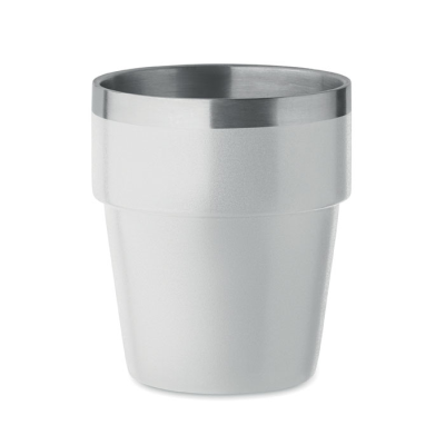 Picture of DOUBLE WALL TUMBLER 250 ML in White