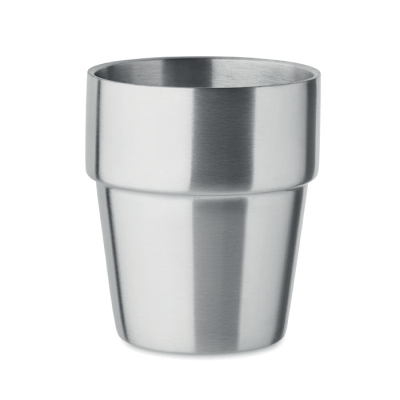 Picture of DOUBLE WALL TUMBLER 250 ML in Silver