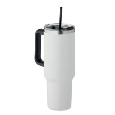 Picture of DOUBLE WALL TUMBLER 1200ML in White.