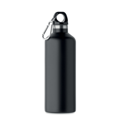 Picture of DOUBLE WALL BOTTLE 500 ML in Black.