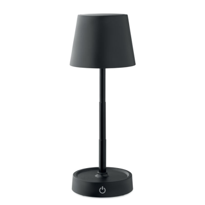 Picture of USB RECHARGEABLE TABLE LAMP in Black.