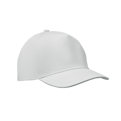 Picture of 5 PANEL BASEBALL CAP in White