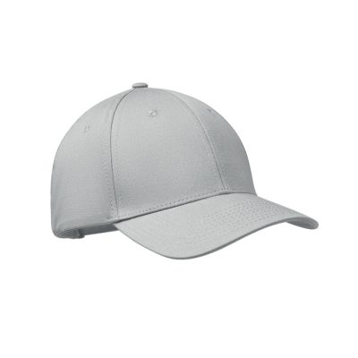 Picture of 6 PANEL COTTON BASEBALL CAP in Silver