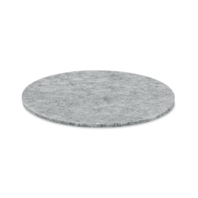 Picture of ROUND COASTER in RPET Felt in Grey