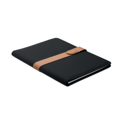 Picture of A4 RPET CONFERENCE FOLDER in Black