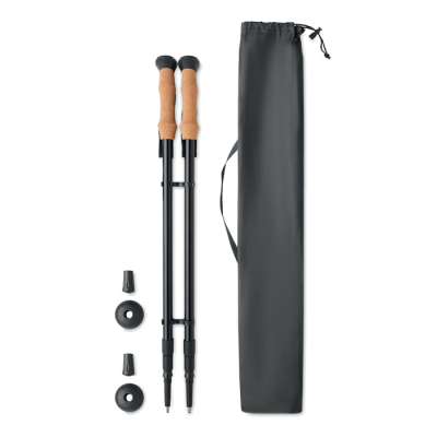 Picture of NORDIC WALKING POLES in Black.