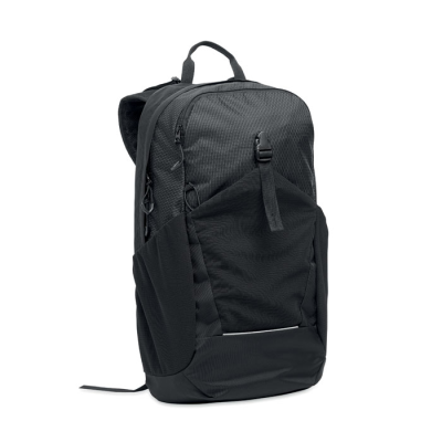 Picture of HIKING BACKPACK RUCKSACK 18L in Black.