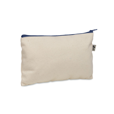 Picture of COSMETICS BAG COTTON 340 GR_&_M² in Blue.