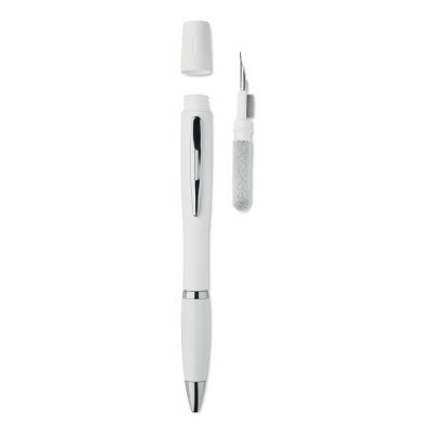 Picture of PEN with Tws Cleaning Set in White