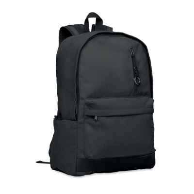 Picture of 15 INCH LAPTOP BACKPACK RUCKSACK in Black.