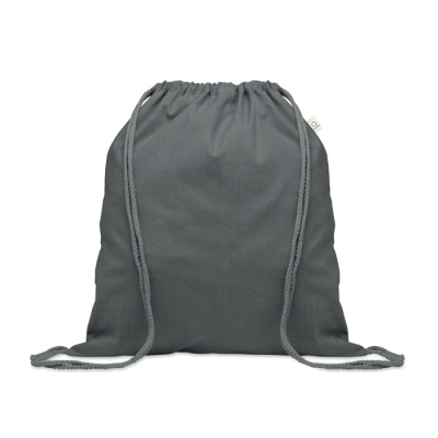 Picture of RECYCLED 140 GR & M² COTTON BAG in Grey