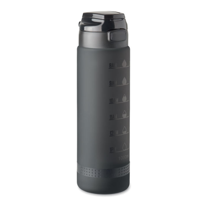 Picture of SPORTS WATER BOTTLE RPET 1L in Black