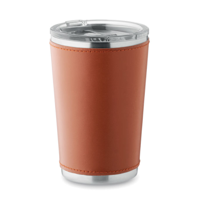 Picture of DOUBLE WALL TUMBLER 350 ML in Brown