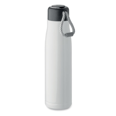 Picture of DOUBLE WALL BOTTLE 500 ML in White.