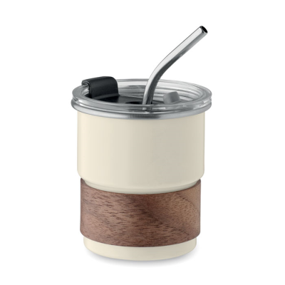 Picture of SINGLE WALL TUMBLER 260 ML in Brown