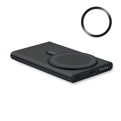 Picture of CORDLESS CHARGER POWER BANK in Black