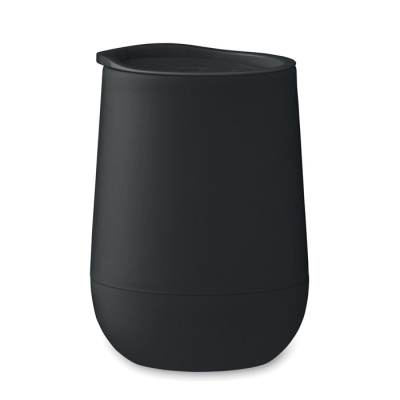 Picture of PP DOUBLE WALL TUMBLER 300 ML in Black