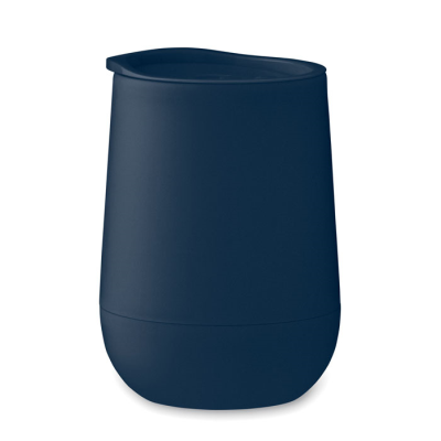 Picture of PP DOUBLE WALL TUMBLER 300 ML in Blue