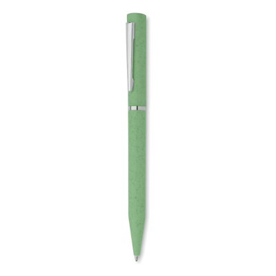 Picture of WHEAT STRAW & ABS TWIST PEN in Green