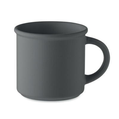 Picture of MATT CERAMIC POTTERY MUG 300 ML in Grey.