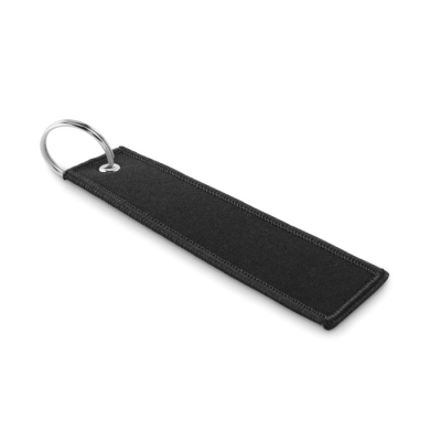 Picture of REMOVE BEFORE FLIGHT KEYRING in Black