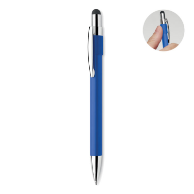 Picture of STYLUS SPINNER PEN in Blue.