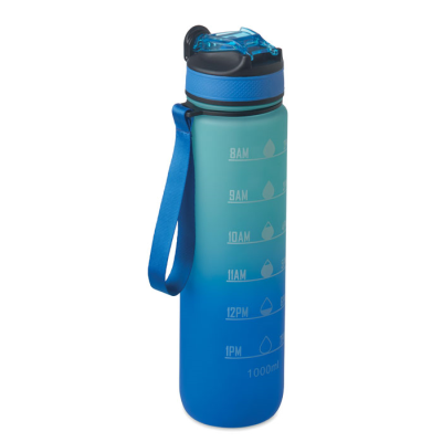 Picture of SPORTS WATER BOTTLE RPET 1L in Blue