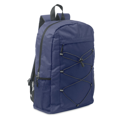 Picture of 600D RPET POLYESTER BACKPACK RUCKSACK in Blue