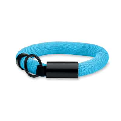 Picture of FLOATING WRIST BAND KEYRING in Blue