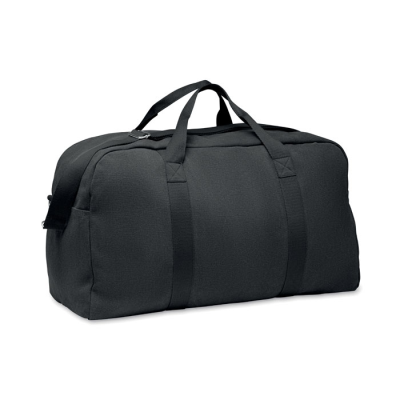 Picture of DUFFLE TRAVEL BAG 450 GR & M² in Black