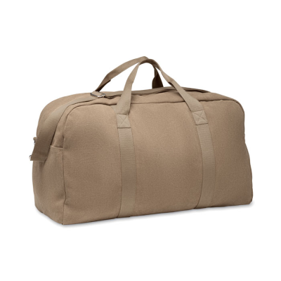 Picture of DUFFLE TRAVEL BAG 450 GR & M² in Brown