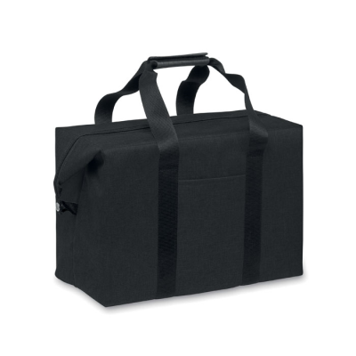 Picture of 300D RPET COOL BAG 3L in Black.